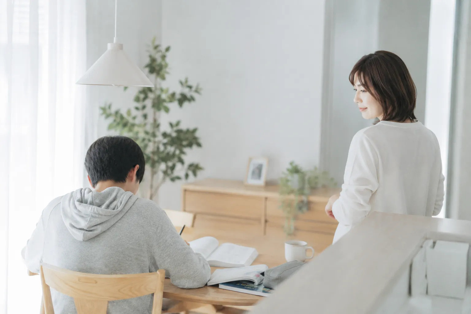 静かな勉強のひととき